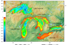 五大湖を構成する5つの湖