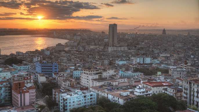 ハバナの街並み