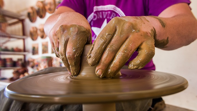 陶器工房／トリニダー観光