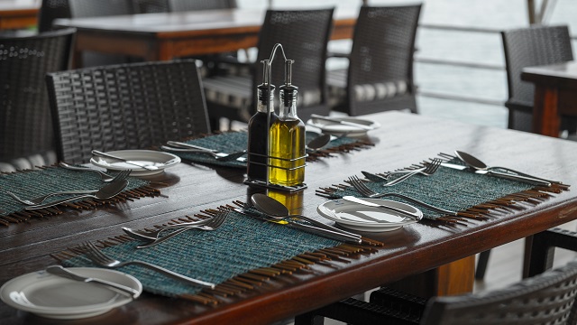 屋外レストラン